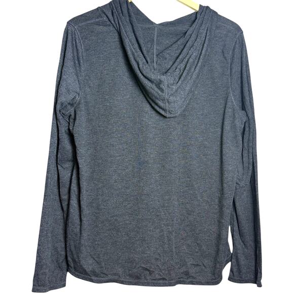 CALVIN KLEIN Performance CK Hooded Long Sleeved Tee. Charcoal Gray. Size XL - Picture 5 of 5